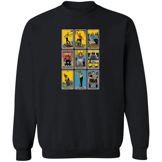 Jimllpaintit Jim The Next Generation Tarot Spread Shirt The Next Generation Tarot Spread Shirt Jim Jimllpaintit