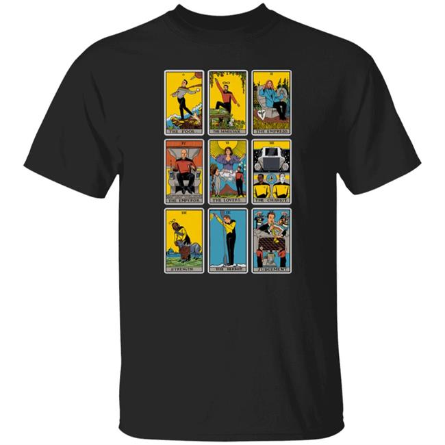 The Next Generation Tarot Spread Shirt Jim Jimllpaintit