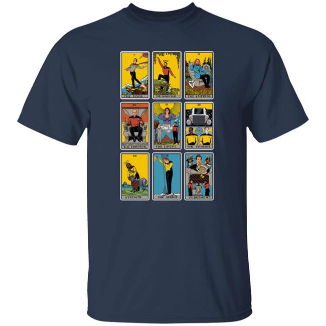 Jimllpaintit Jim The Next Generation Tarot Spread Shirt Jim The Next Generation Tarot Spread Shirt Jimllpaintit