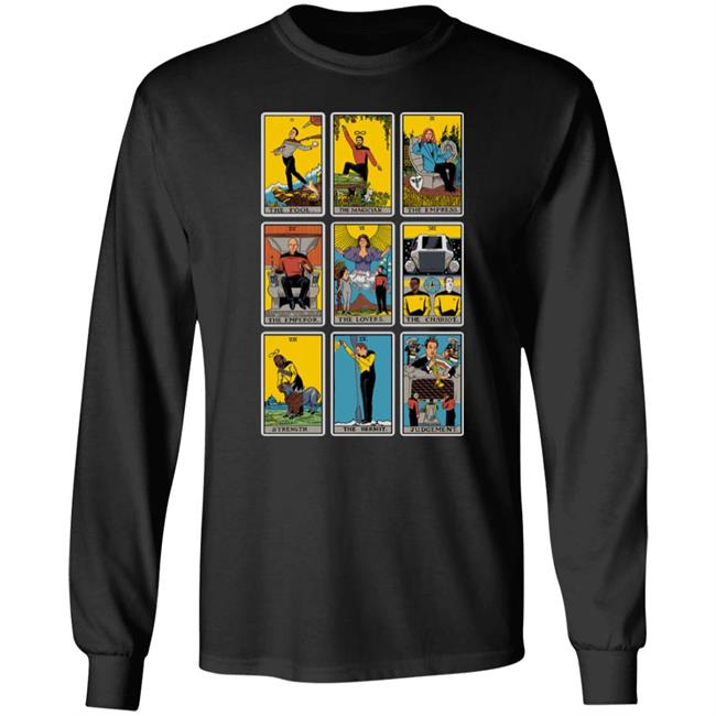 Jimllpaintit Jim The Next Generation Tarot Spread Shirt Jimllpaintit Jim The Next Generation Tarot Spread Shirt