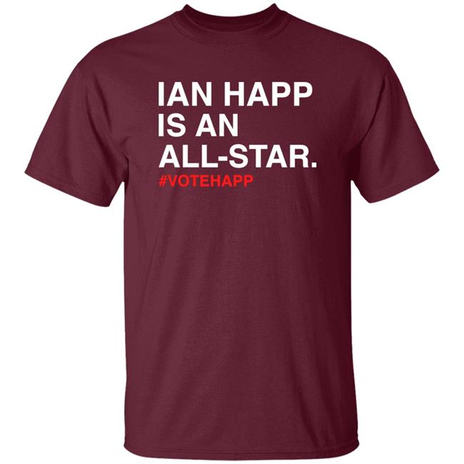 Chicago Cubs Ian Happ Is An All-Star Shirt Obviousshirts Store Ian Happ Is An All-Star Shirt Chicago Cubs Obviousshirts Store
