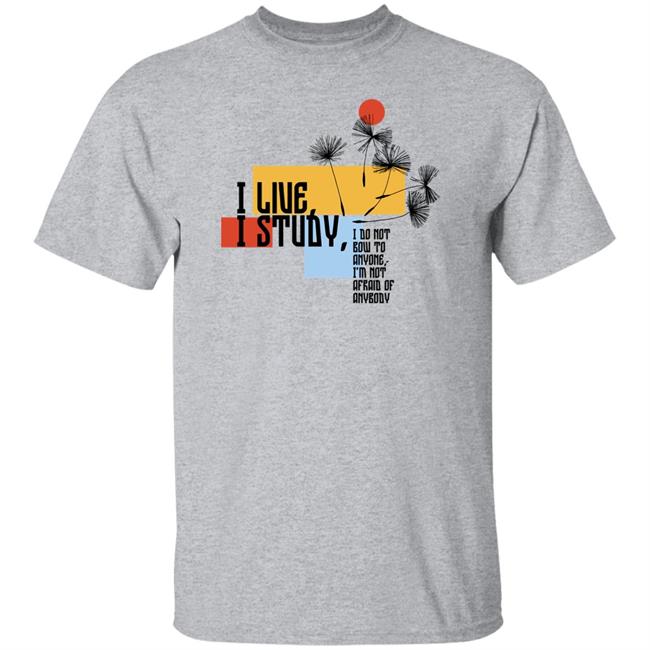 Sierra Hopkins I Live I Study Shirt