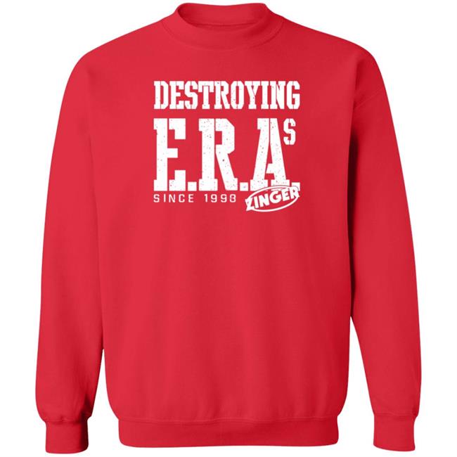 Zingerbats Store Destroying Era's Since 1998 Shirt Matttadelphia