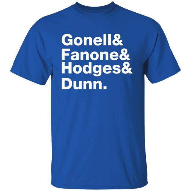 Gonell& Fanone& Hodges& Dunn Shirt Harry A Dunn Staff Sergeant Gonell, Aquilino