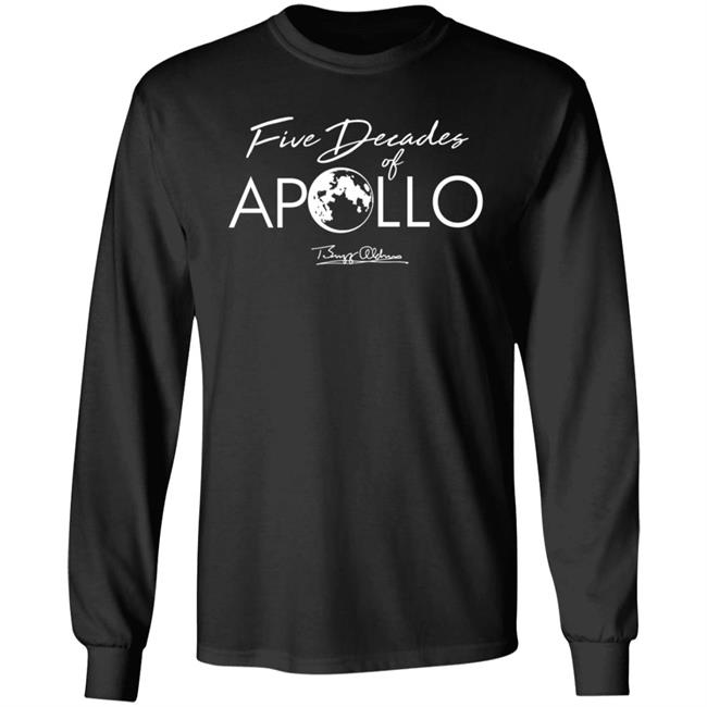 Apollo Space Store Five Decades Of Apollo Shirt Hoodie Sweatshirt
