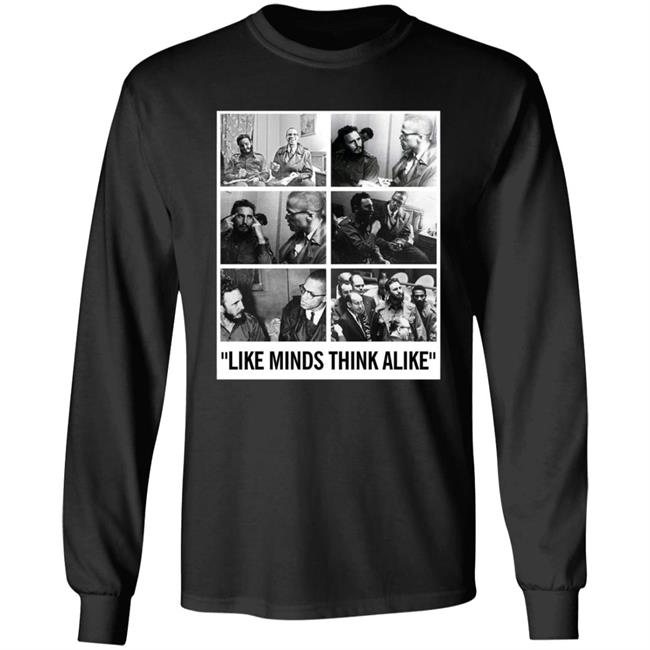 Colin Kaepernick Castro Shirt Colin Kaepernick Fidel Castro Like Minds Think Alike Shirt Hoodie Sweatshirt