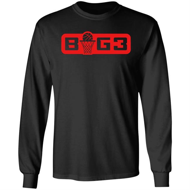 Big3 Merch Logo Shirt Ice Cube Big3 Logo Shirt Hoodie Sweatshirt