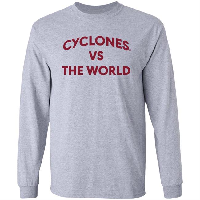 Cyclone fanatic Store Cyclones Vs The World Shirt