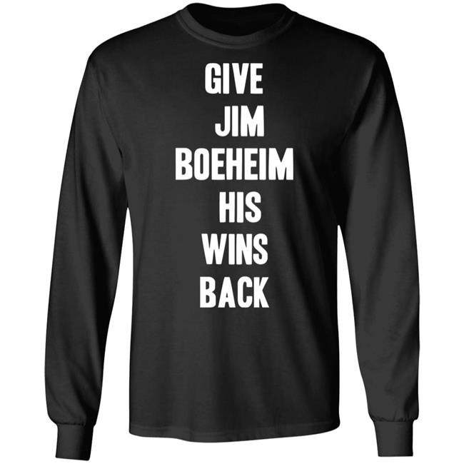 Give Jim Boeheim His Wins Back Shirt