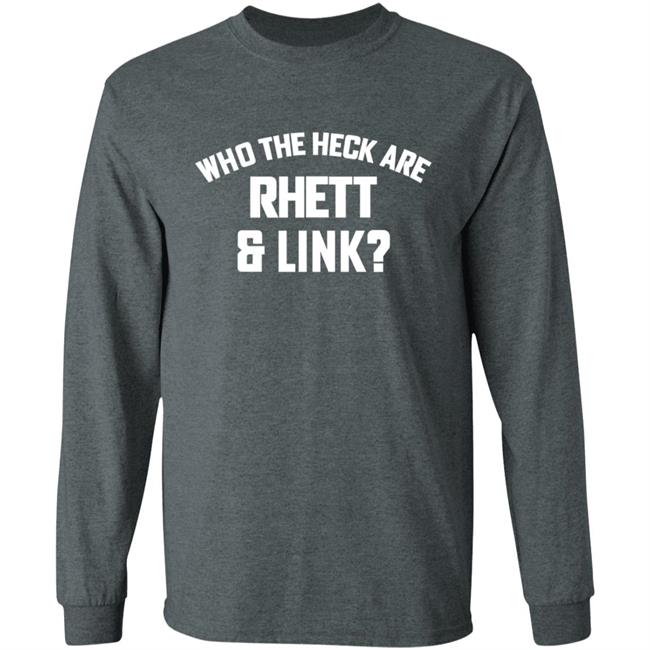 Mythical Shop Who The Heck Are Rhett Link Shirt Mythical Shop Who The Heck Are Rhett Link Shirt