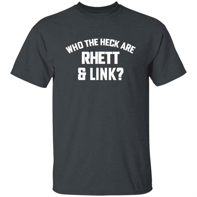 Mythical Shop Who The Heck Are Rhett Link Shirt Mythical Shop Who The Heck Are Rhett Link Shirt