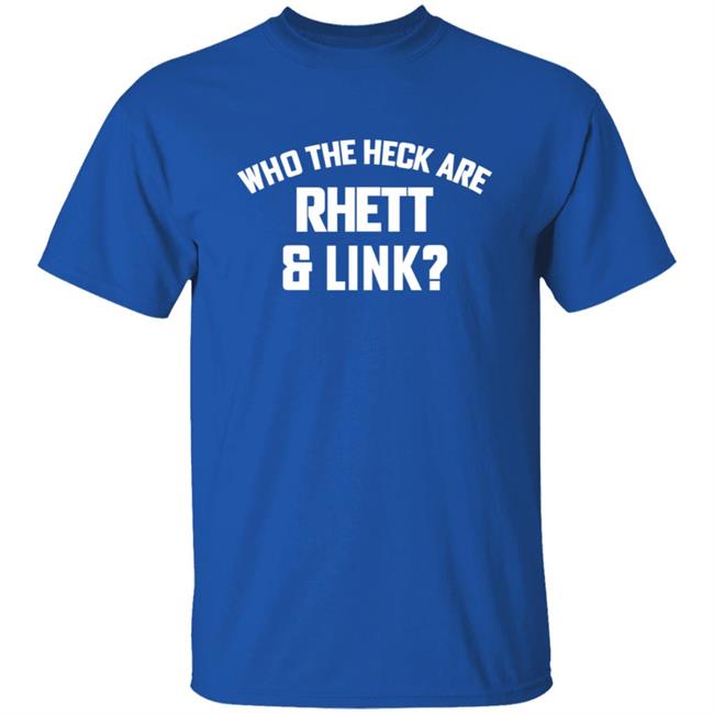 Mythical Shop Who The Heck Are Rhett Link Shirt Mythical Shop Who The Heck Are Rhett Link Shirt