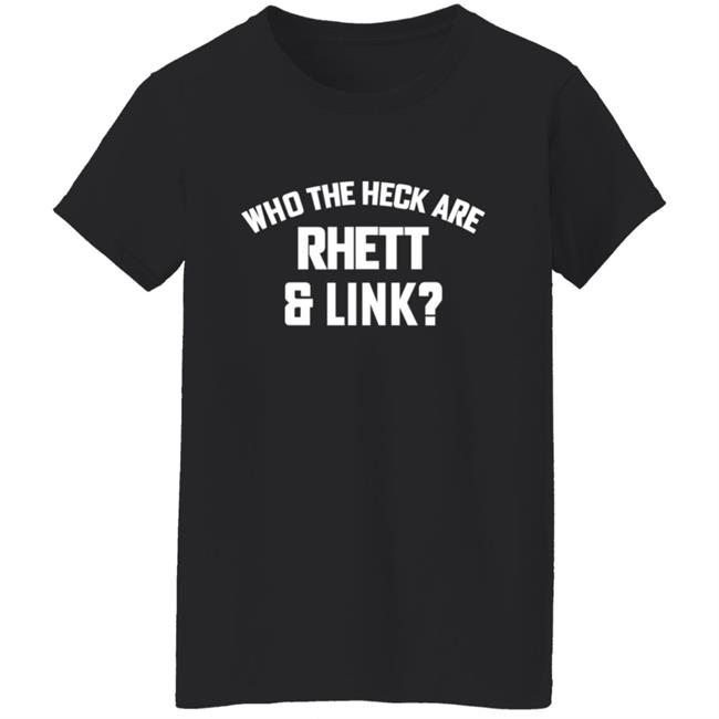 Mythical Shop Who The Heck Are Rhett Link Shirt Mythical Shop Who The Heck Are Rhett Link Shirt