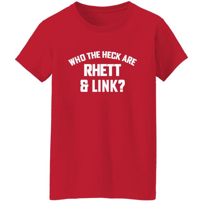 Mythical Shop Who The Heck Are Rhett Link Shirt Mythical Shop Who The Heck Are Rhett Link Shirt