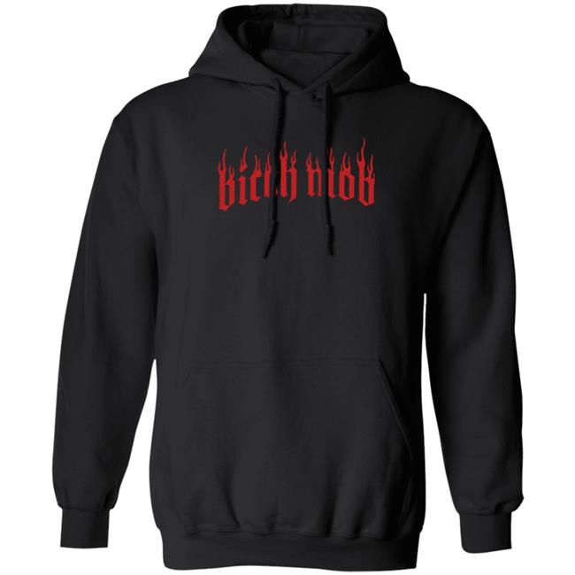 Mttmnyc Merch Bitch Mob Flames T-Shirt Sand Mttmnyc Merch Bitch Mob Flames T-Shirt Sand