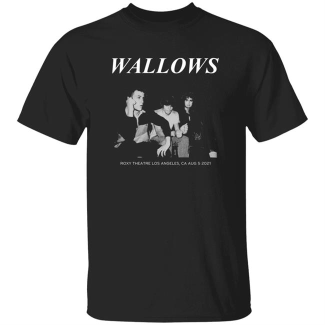 Wallows Music Store Wallows Roxy Event Shirt