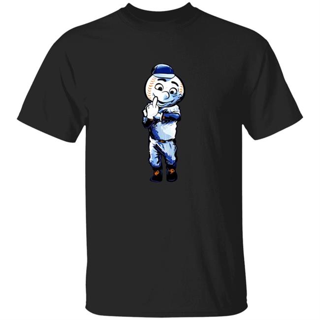 New York Mets Baseball Team Mascot Middle Finger T Shirt