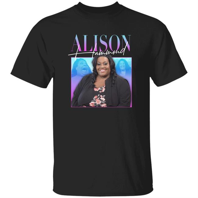 MyNhung - Alison Hammond Shirt Alison Hammond This Morning Unisex Vintage Throwback Homage T Shirt Alison Hammond This Morning Shirt