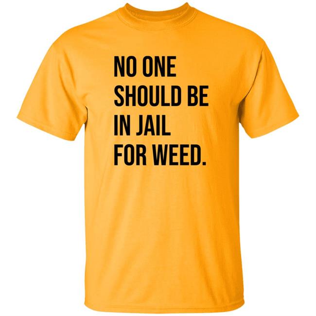 We Go High Shop No One Should Be In Jail For Weed Shirt Gisele Barreto Fetterman