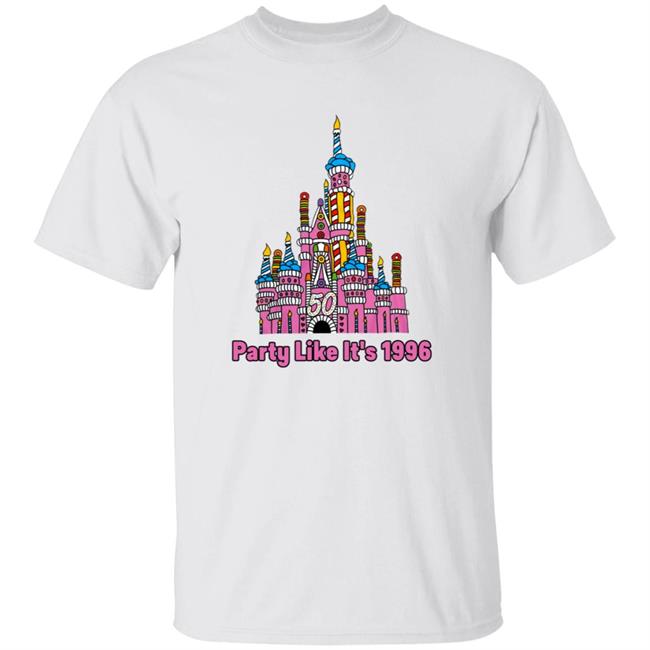 50Th Anniversary Case Castle Party Like It's 1996 Shirt Littleshopofgeeks Merch
