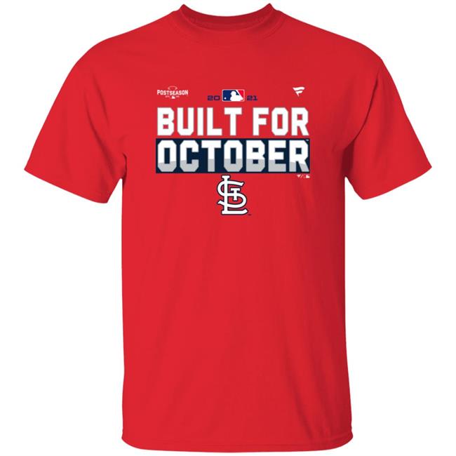 Built For October Shirts St Louis Cardinals