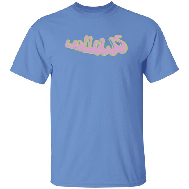 Wallows Wavy Script Shirt Wallows Music Merch