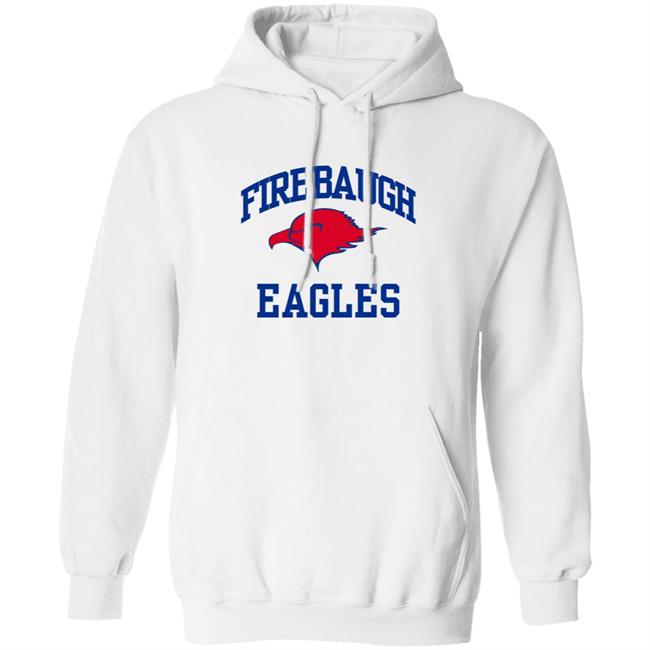 Firebaugh Eagles Hoodie Josh Allen Firebaugh Eagles Throwback High School Hoodie