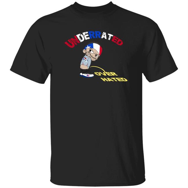 Underrated Over Hated Shirt Dannylimelight Underrated Over Hated Shirt Hoodie Sweatshirt