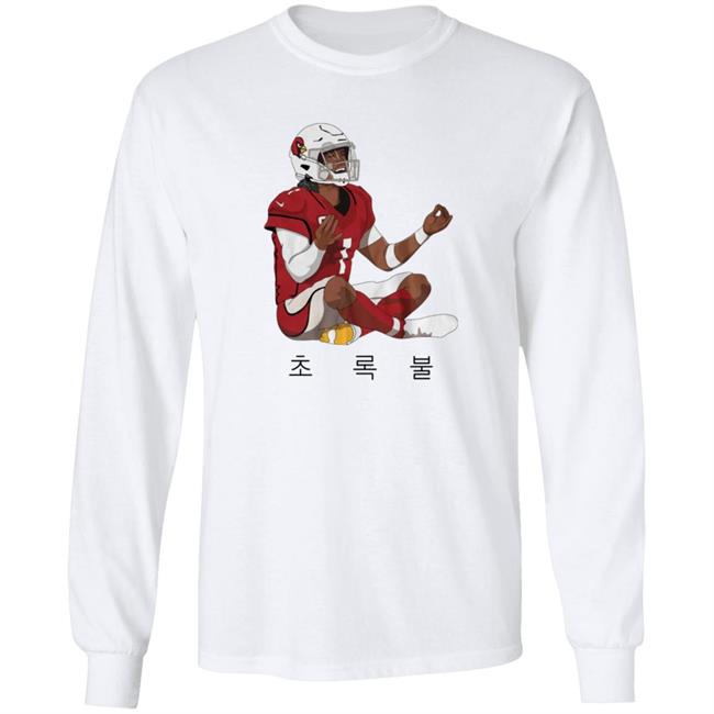 Kyler Murray Merch Green Light Long Sleeve Shirt Kyler Murray Hoodie