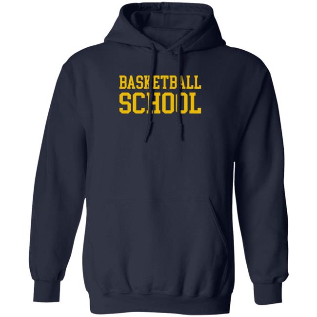 Basketball School Hoodie Shirt Sweatshirt Wolverine Corner Store