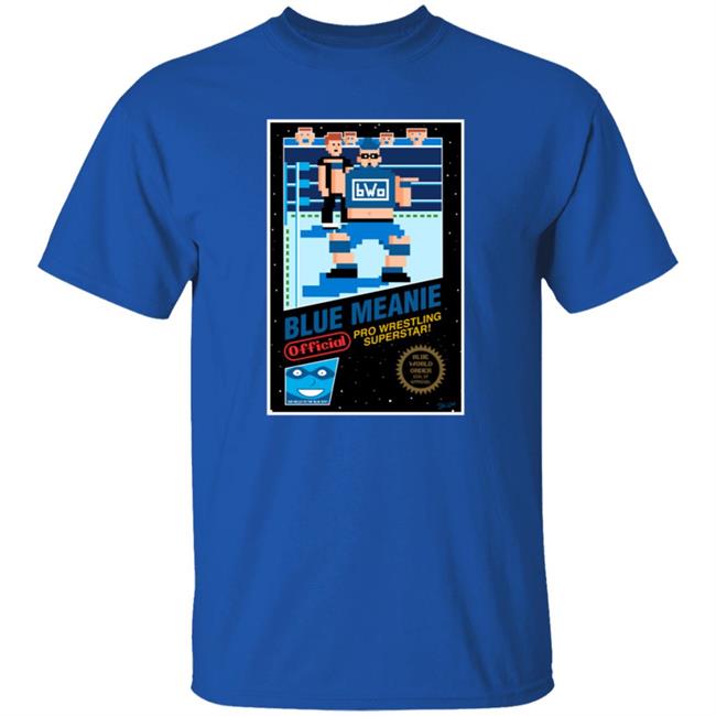 Blue Meanie Video Game Shirt Prowrestlingtees Merch
