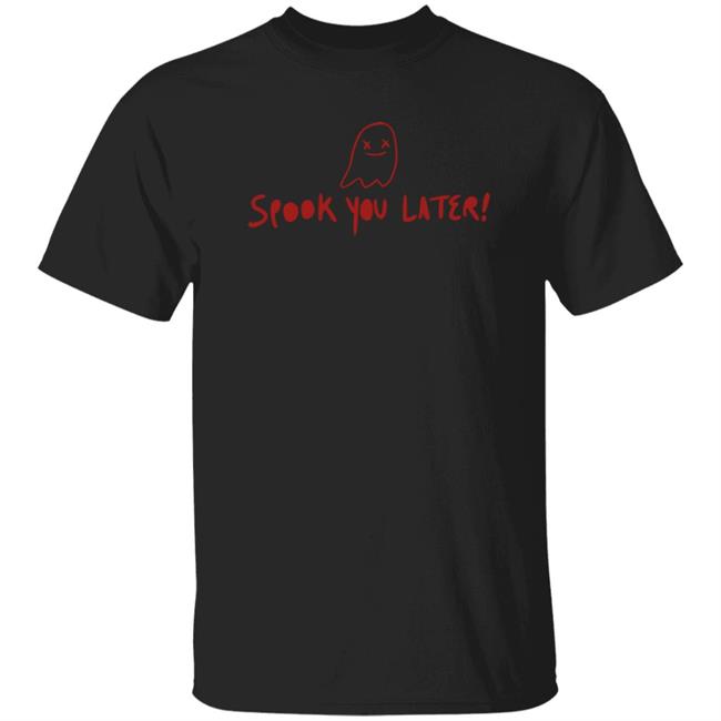 Limited Edition Embroidered Spook You Later Sweatshirt Hoodie Shirt