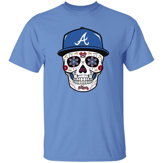 Atlanta Braves Sugar Skull Shirt Joc Pederson