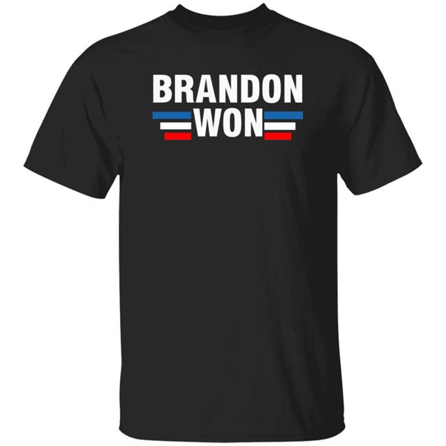 Brandon Won Shirt Brandon Won Let’s Go Brandon Shirt Hoodie Sweatshirt Jeras Ikehorn