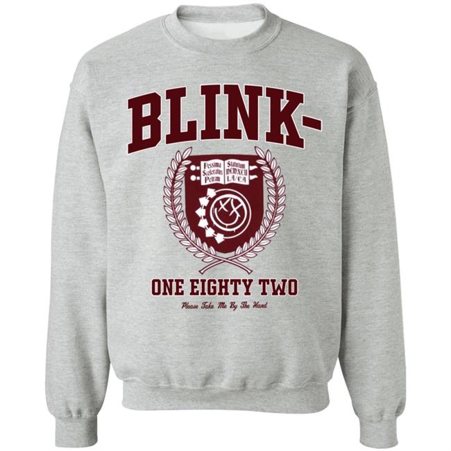 Blink182 Going Away Crewneck Sweatshirt Blink182 Merch