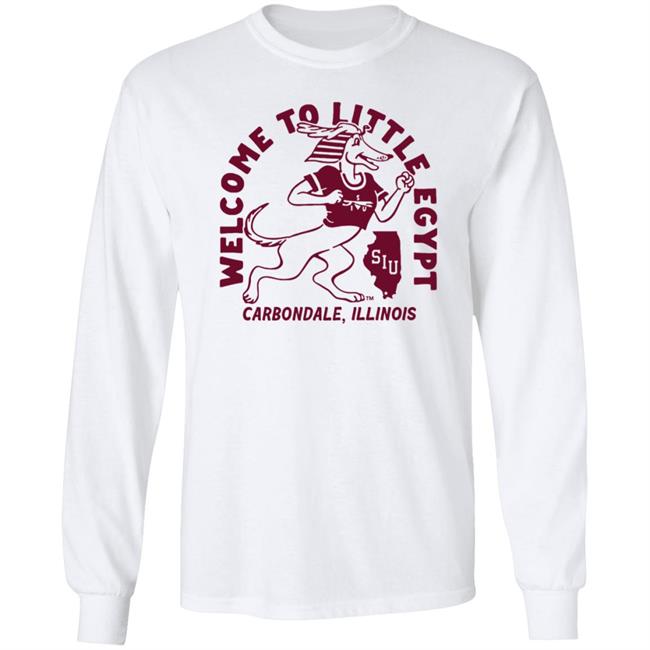 Homefield Apparel Welcome To Little Egypt Carbondale Illinois Shirt Homefield Apparel Welcome To Little Egypt Carbondale Illinois Shirt