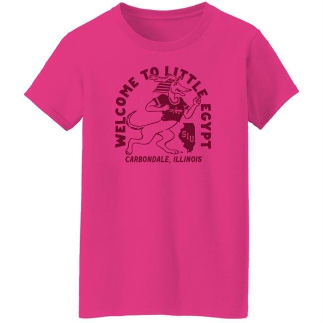 Homefield Apparel Welcome To Little Egypt Carbondale Illinois Shirt Homefield Apparel Welcome To Little Egypt Carbondale Illinois Shirt