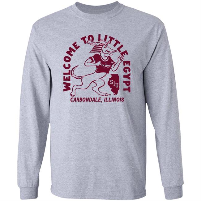 Homefield Apparel Welcome To Little Egypt Carbondale Illinois Shirt Homefield Apparel Welcome To Little Egypt Carbondale Illinois Shirt