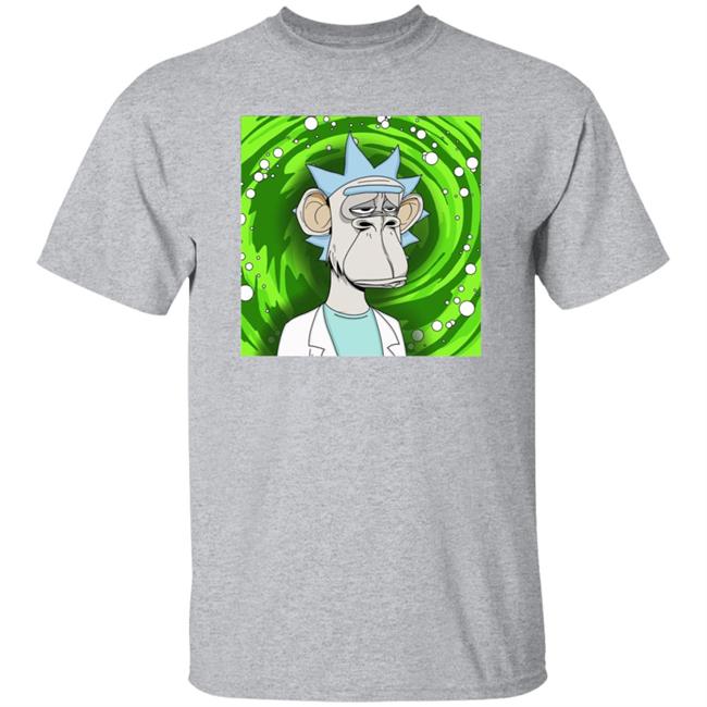 Bored Ape Rick And Morty Shirt Bored Ape Rick And Morty Shirt