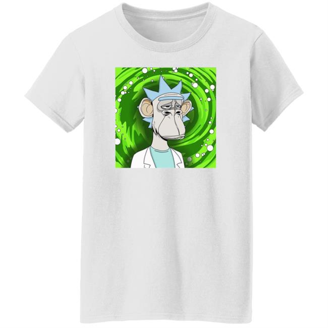 Bored Ape Rick And Morty Shirt Bored Ape Rick And Morty Shirt