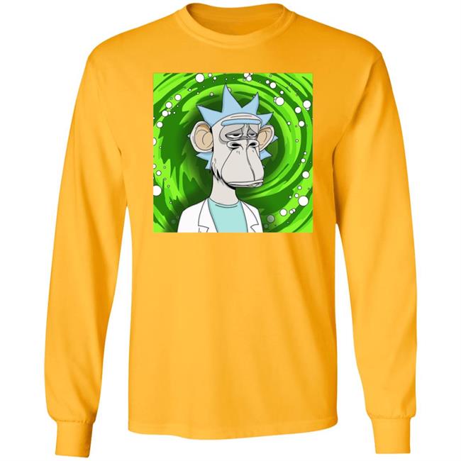 Bored Ape Rick And Morty Shirt Bored Ape Rick And Morty Shirt