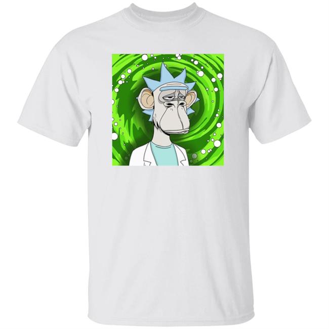 Bored Ape Rick And Morty Shirt