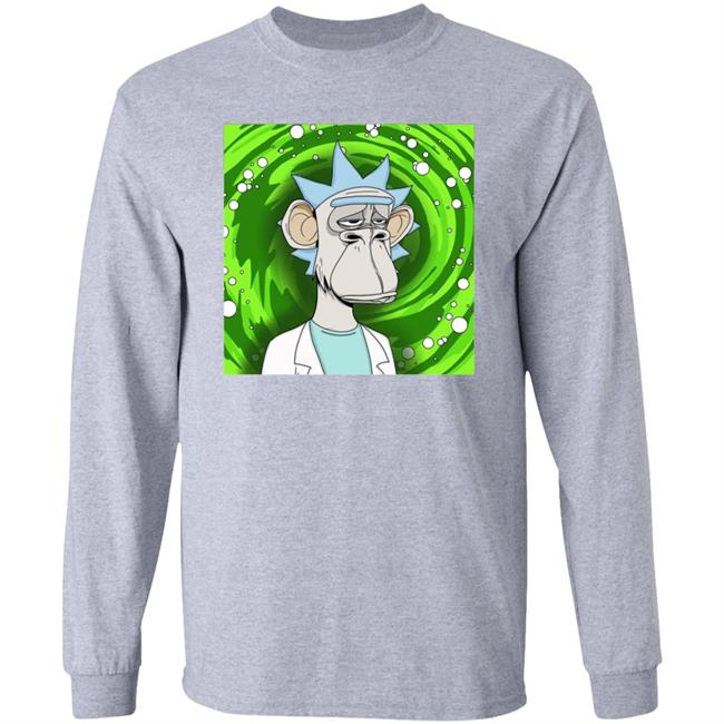 Bored Ape Rick And Morty Shirt Bored Ape Rick And Morty Shirt