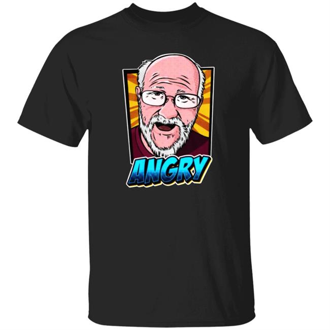 Angry Grandpa Merch Angry Portrait Shirt