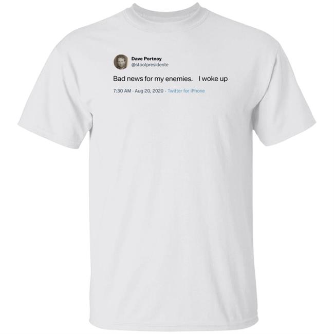 Barstool Sports Store Bad News Tee Shirt Hoodie Sweatshirt Dave Portnoy