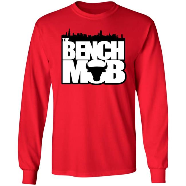 Chicago Bulls Bench Mob Skyline Shirt Bench Mob Merch Chicago Bulls Bench Mob Skyline Shirt Bench Mob Merch