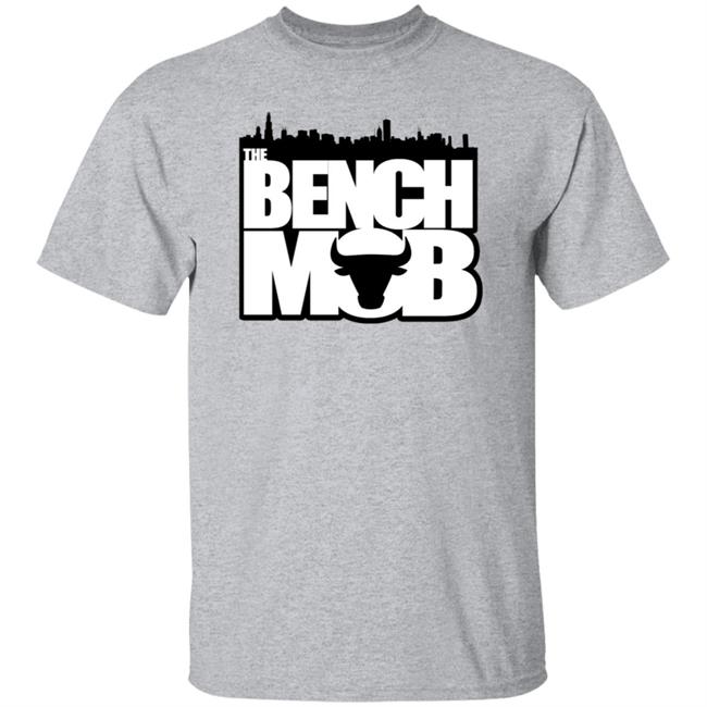 Chicago Bulls Bench Mob Skyline Shirt Bench Mob Merch Chicago Bulls Bench Mob Skyline Shirt Bench Mob Merch