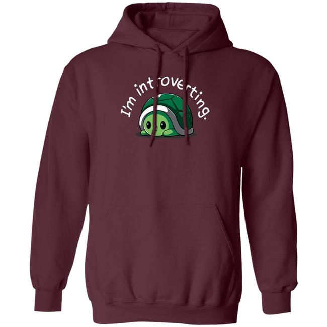 Tee Turtle Merch I'm Introverting Shirt Tee Turtle Merch I'm Introverting Shirt