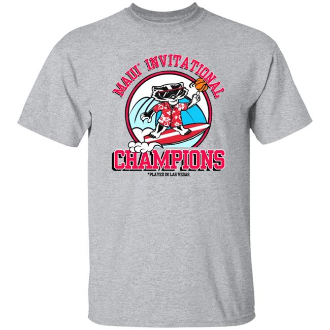 Big Cat Wisco Maui Invitational Champions Shirt Barstool Sports
