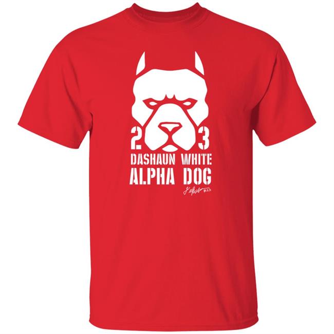 Dashaun White Alpha Dog Shirt Hornsdownshop